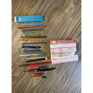 Vintage Berol Eagle Staedtler Drafting Tool Lot Vemco Marsmatic Technical Pens